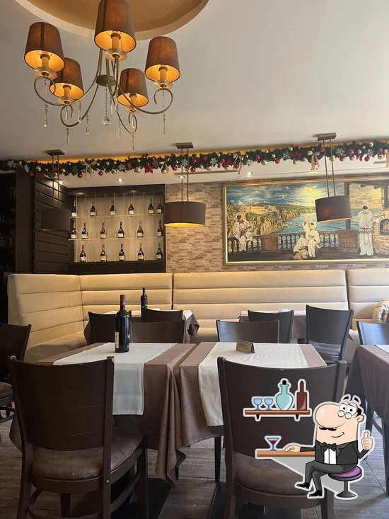 Enterijer restorana Savoca